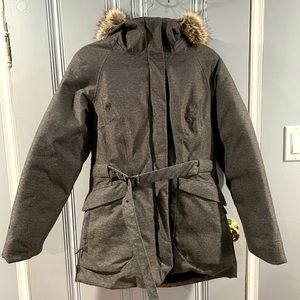 North Face Down Coat w/ Detachable Faux Fur Lining